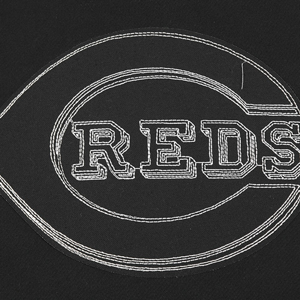 Cincinnati Reds Pro Standard Paint The City Dropped Shoulder Pullover Sweatshirt - MLB