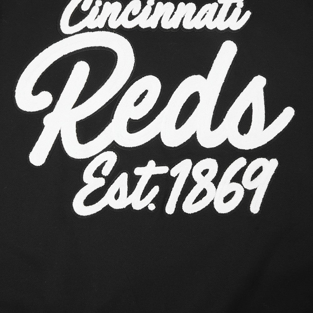 Cincinnati Reds Pro Standard Paint The City Dropped Shoulder Pullover Sweatshirt - MLB