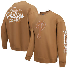Philadelphia Phillies Pro Standard Paint The City Dropped Shoulder Pullover Sweatshirt - MLB