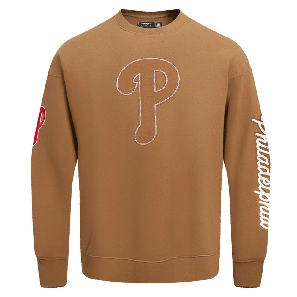 Philadelphia Phillies Pro Standard Paint The City Dropped Shoulder Pullover Sweatshirt - MLB