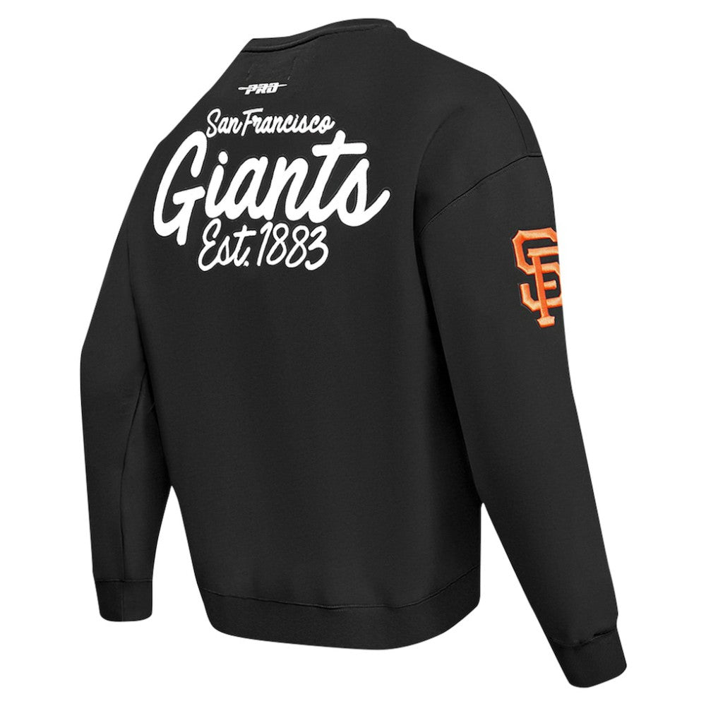 San Francisco Giants Pro Standard Paint The City Dropped Shoulder Pullover Sweatshirt - MLB