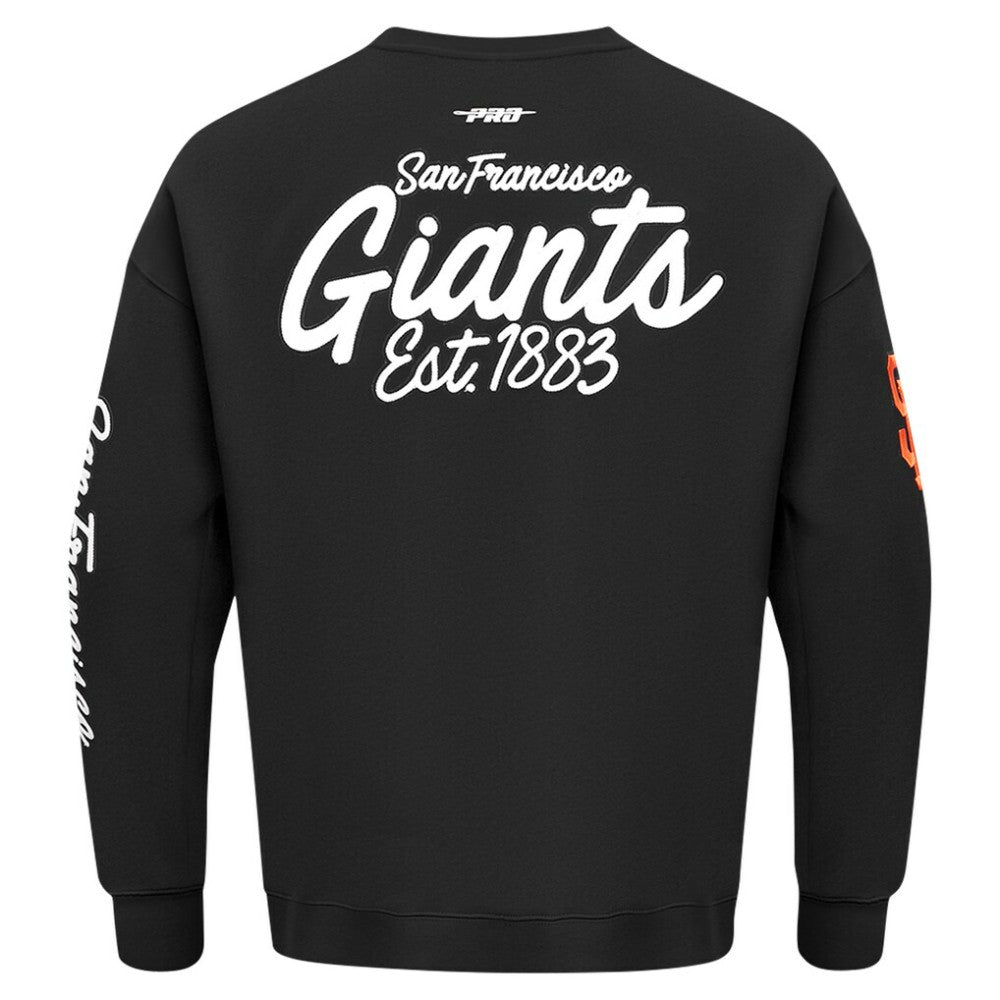 San Francisco Giants Pro Standard Paint The City Dropped Shoulder Pullover Sweatshirt - MLB