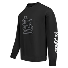 St. Louis Cardinals Pro Standard Paint The City Dropped Shoulder Pullover Sweatshirt - MLB