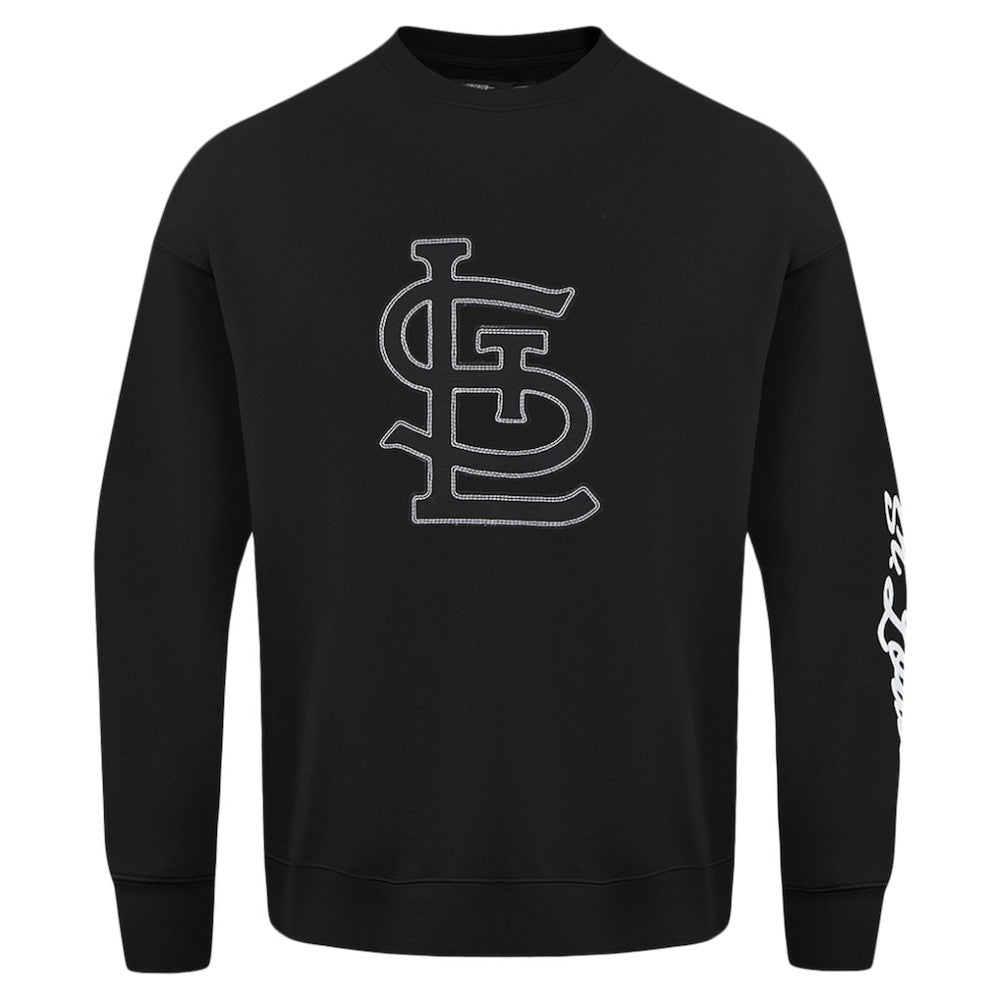 St. Louis Cardinals Pro Standard Paint The City Dropped Shoulder Pullover Sweatshirt - MLB
