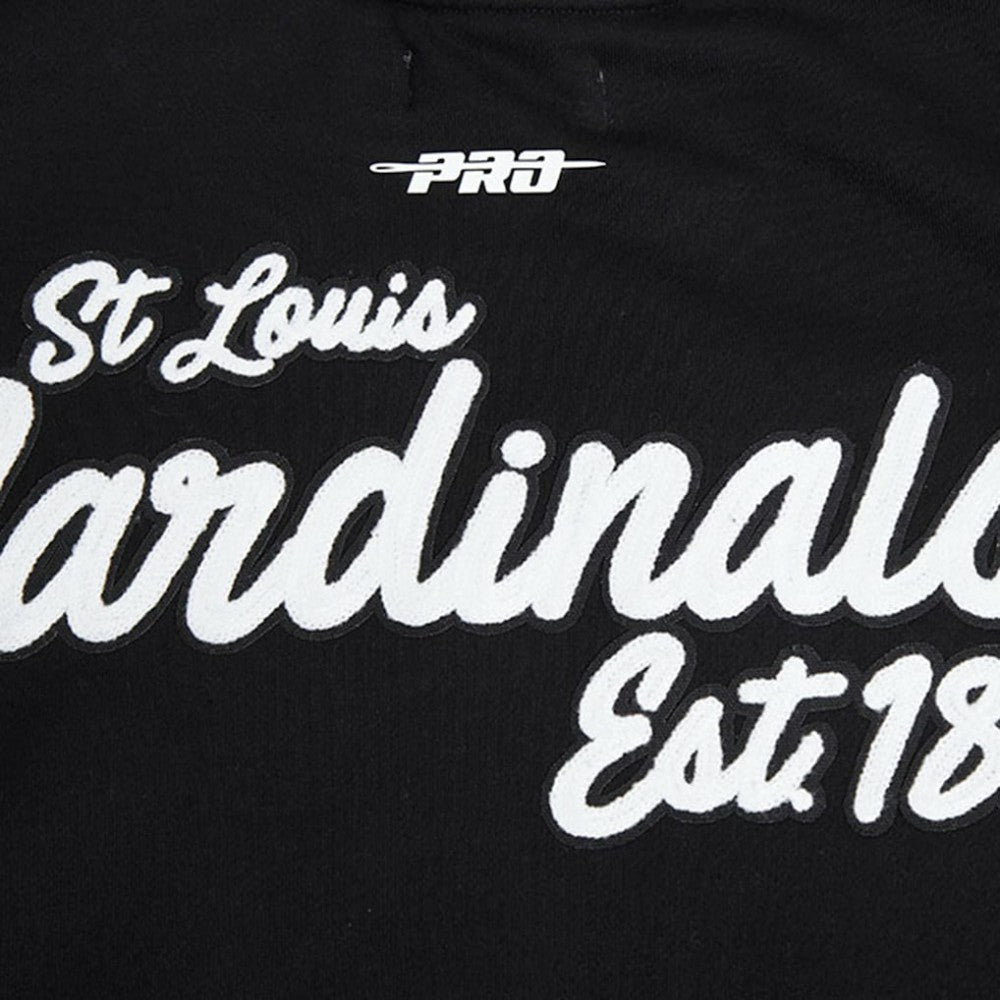 St. Louis Cardinals Pro Standard Paint The City Dropped Shoulder Pullover Sweatshirt - MLB