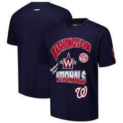 Washington Nationals Pro Standard Turn It Up Dropped Shoulder T-Shirt - MLB