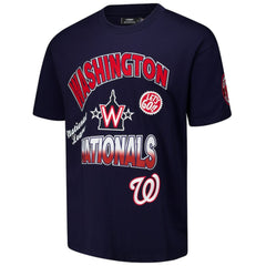 Washington Nationals Pro Standard Turn It Up Dropped Shoulder T-Shirt - MLB