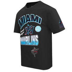 Miami Marlins Pro Standard Turn It Up Dropped Shoulder T-Shirt - MLB