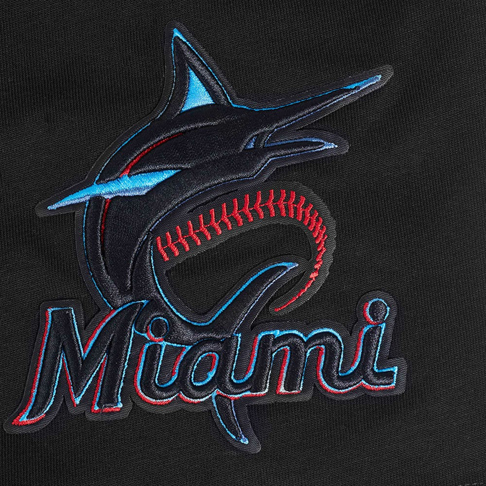 Miami Marlins Pro Standard Turn It Up Dropped Shoulder T-Shirt - MLB
