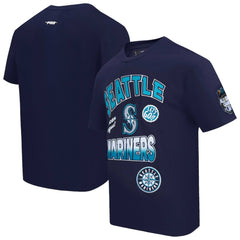Seattle Mariners Pro Standard Turn It Up Dropped Shoulder T-Shirt - MLB