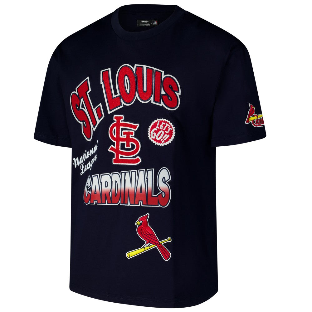 St. Louis Cardinals Pro Standard Turn It Up Dropped Shoulder T-Shirt - MLB