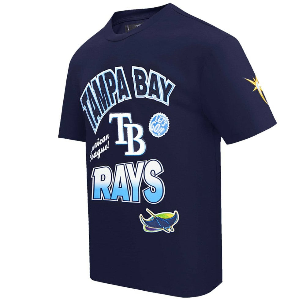 Tampa Bay Rays Pro Standard Turn It Up Dropped Shoulder T-Shirt - MLB