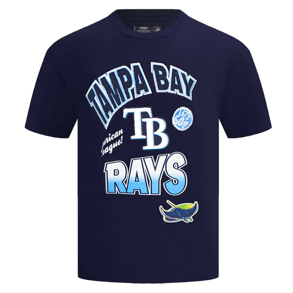 Tampa Bay Rays Pro Standard Turn It Up Dropped Shoulder T-Shirt - MLB