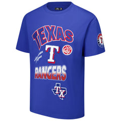 Texas Rangers Pro Standard Turn It Up Dropped Shoulder T-Shirt - MLB