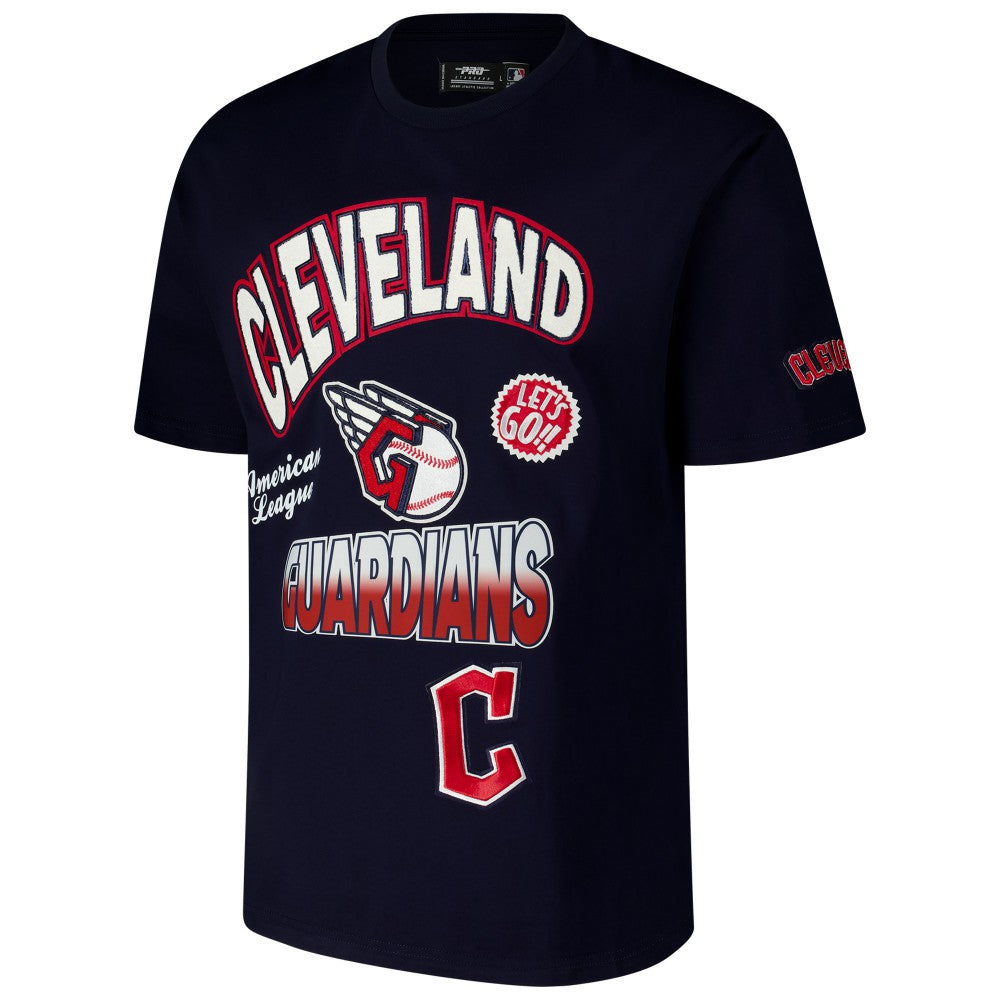 Cleveland Guardians Pro Standard Turn It Up Dropped Shoulder T-Shirt - MLB