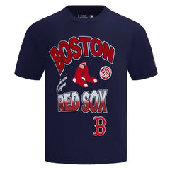 Boston Red Sox Pro Standard Turn It Up Dropped Shoulder T-Shirt - MLB