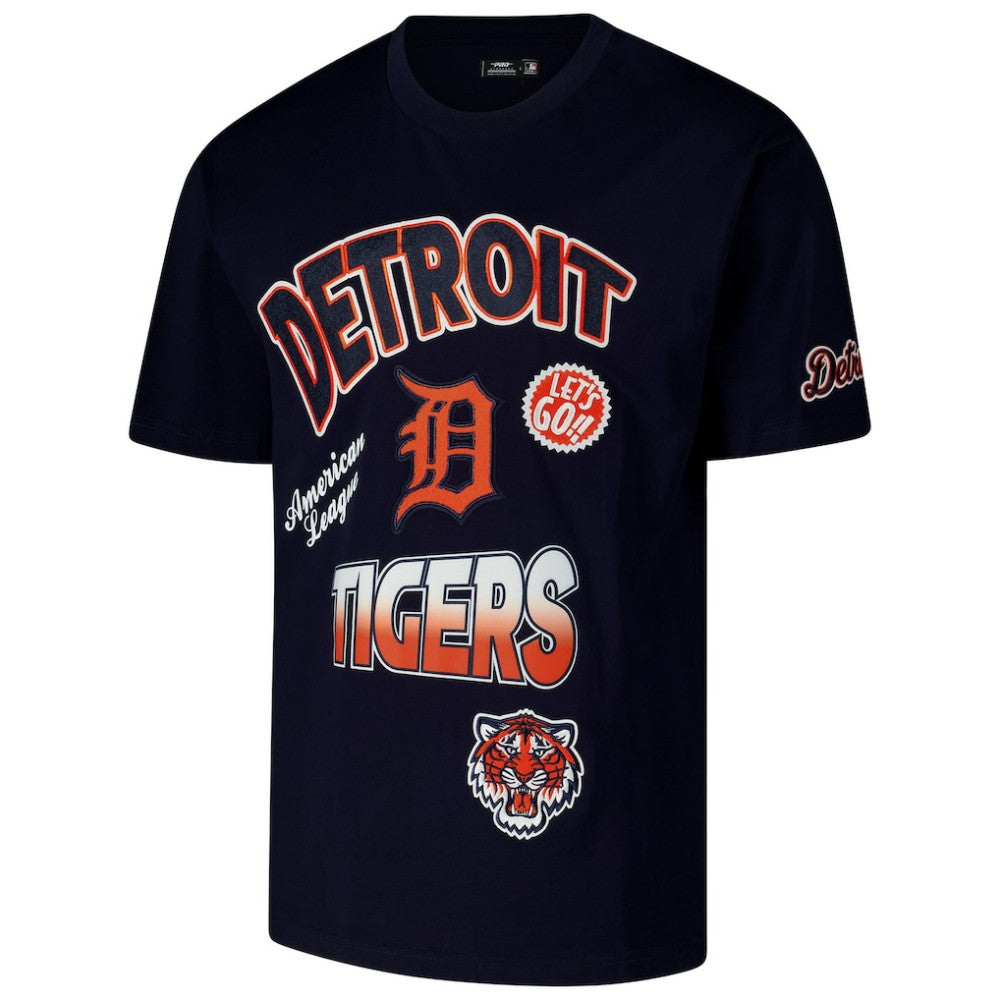 Detroit Tigers Pro Standard Turn It Up Dropped Shoulder T-Shirt - MLB