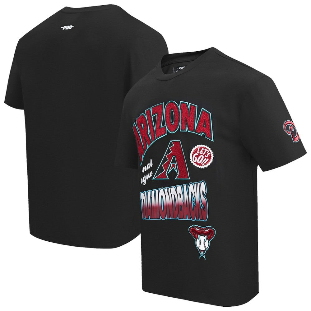Arizona Diamondbacks Pro Standard Turn It Up Dropped Shoulder T-Shirt - MLB