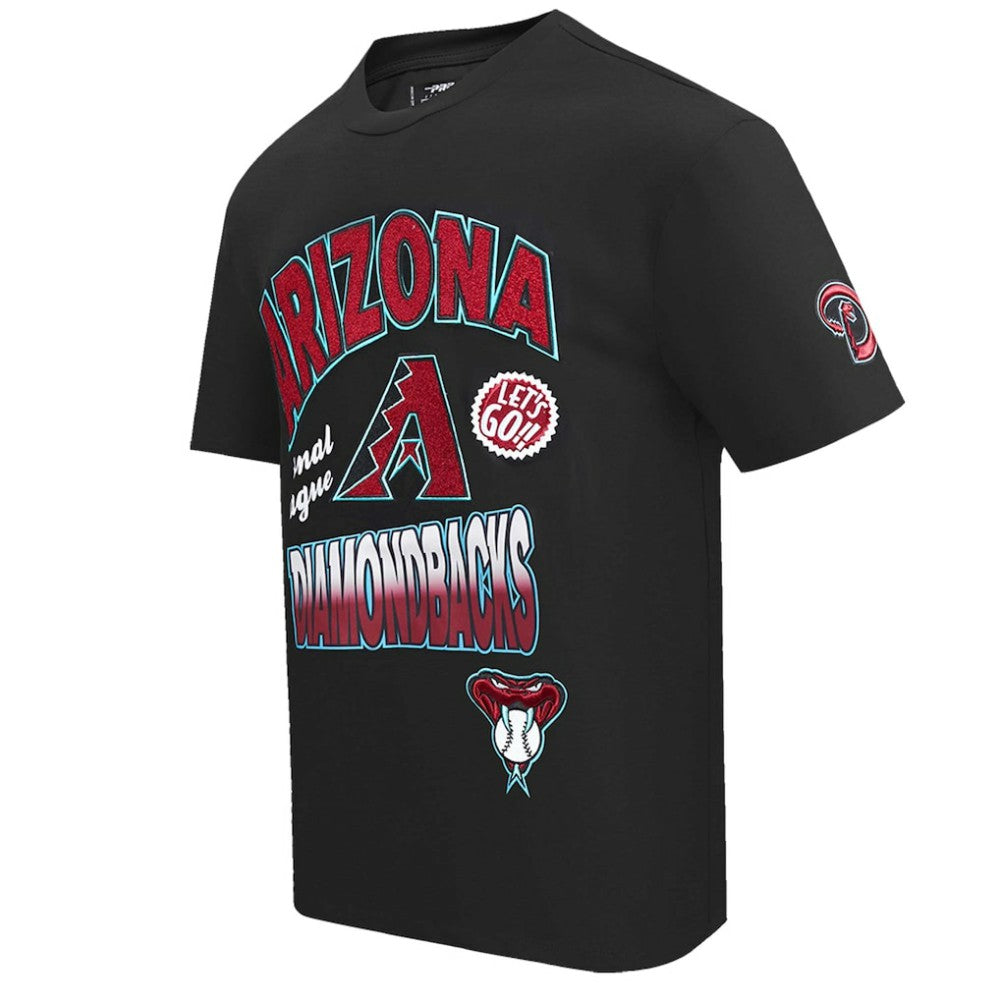 Arizona Diamondbacks Pro Standard Turn It Up Dropped Shoulder T-Shirt - MLB