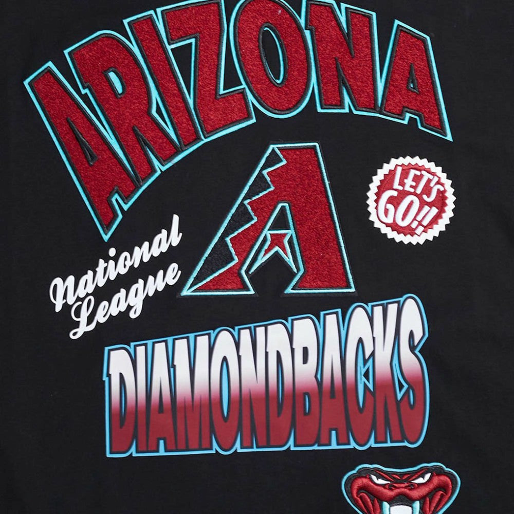 Arizona Diamondbacks Pro Standard Turn It Up Dropped Shoulder T-Shirt - MLB
