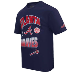 Atlanta Braves Pro Standard Turn It Up Dropped Shoulder T-Shirt - MLB
