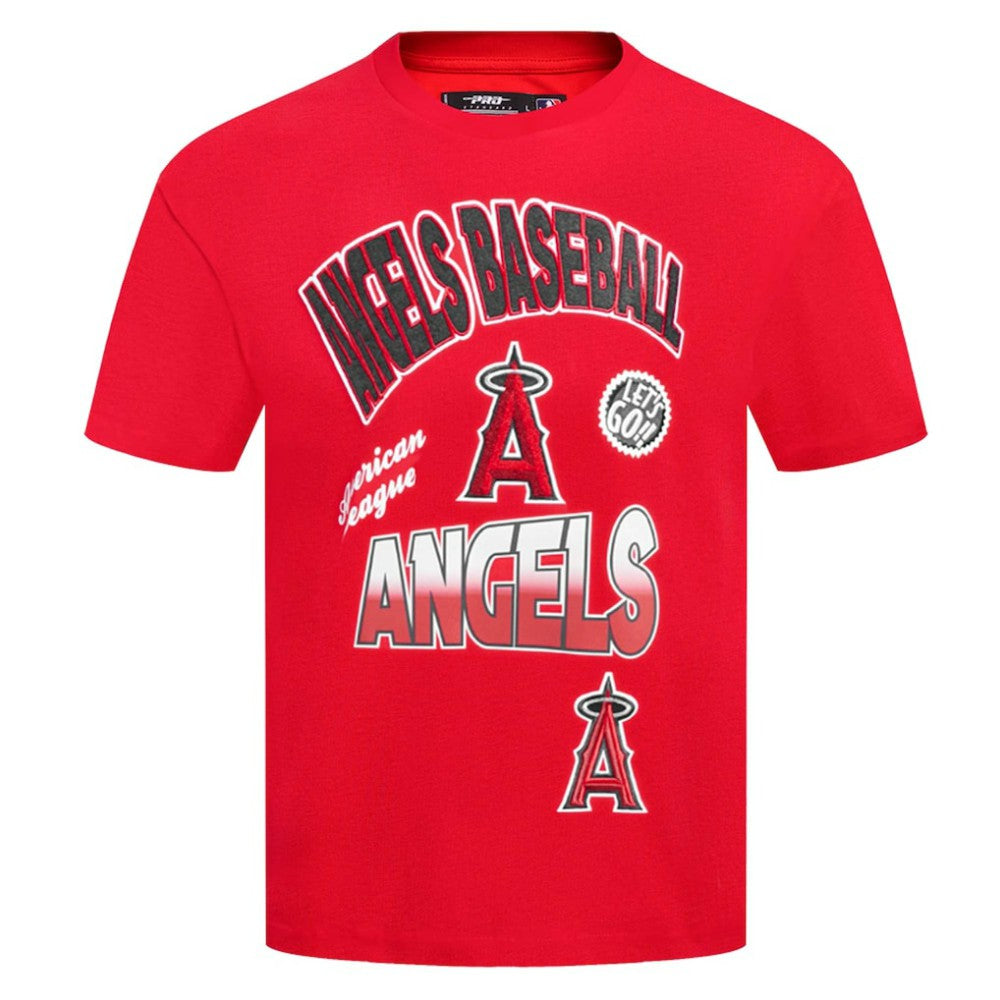 Los Angeles Angels Pro Standard Turn It Up Dropped Shoulder T-Shirt - MLB