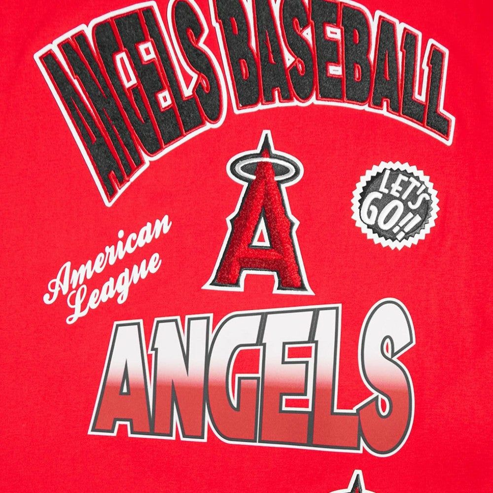 Los Angeles Angels Pro Standard Turn It Up Dropped Shoulder T-Shirt - MLB