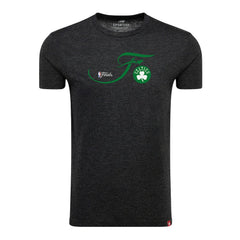 Boston Celtics Sportiqe Unisex 2024 NBA Finals Super Soft Comfy Tri-Blend T-Shirt Heather Black - NBA