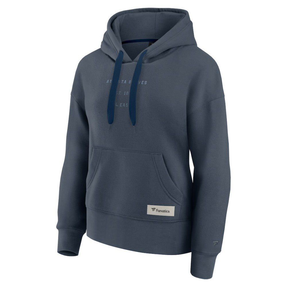 Atlanta Braves Fanatics Women's Elements Future Ground Subtle Tonal Pullover Hoodie - MLB