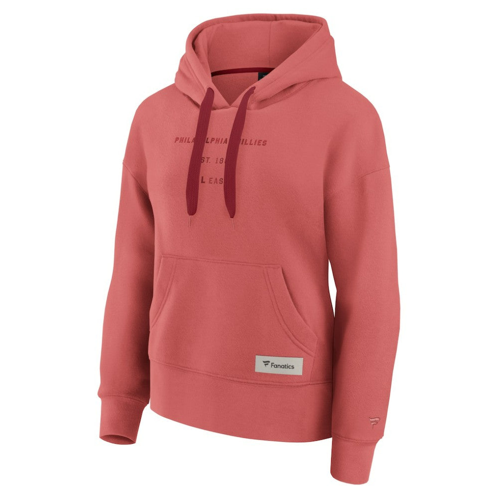 Philadelphia Phillies Fanatics Women's Elements Future Ground Subtle Tonal Pullover Hoodie - MLB