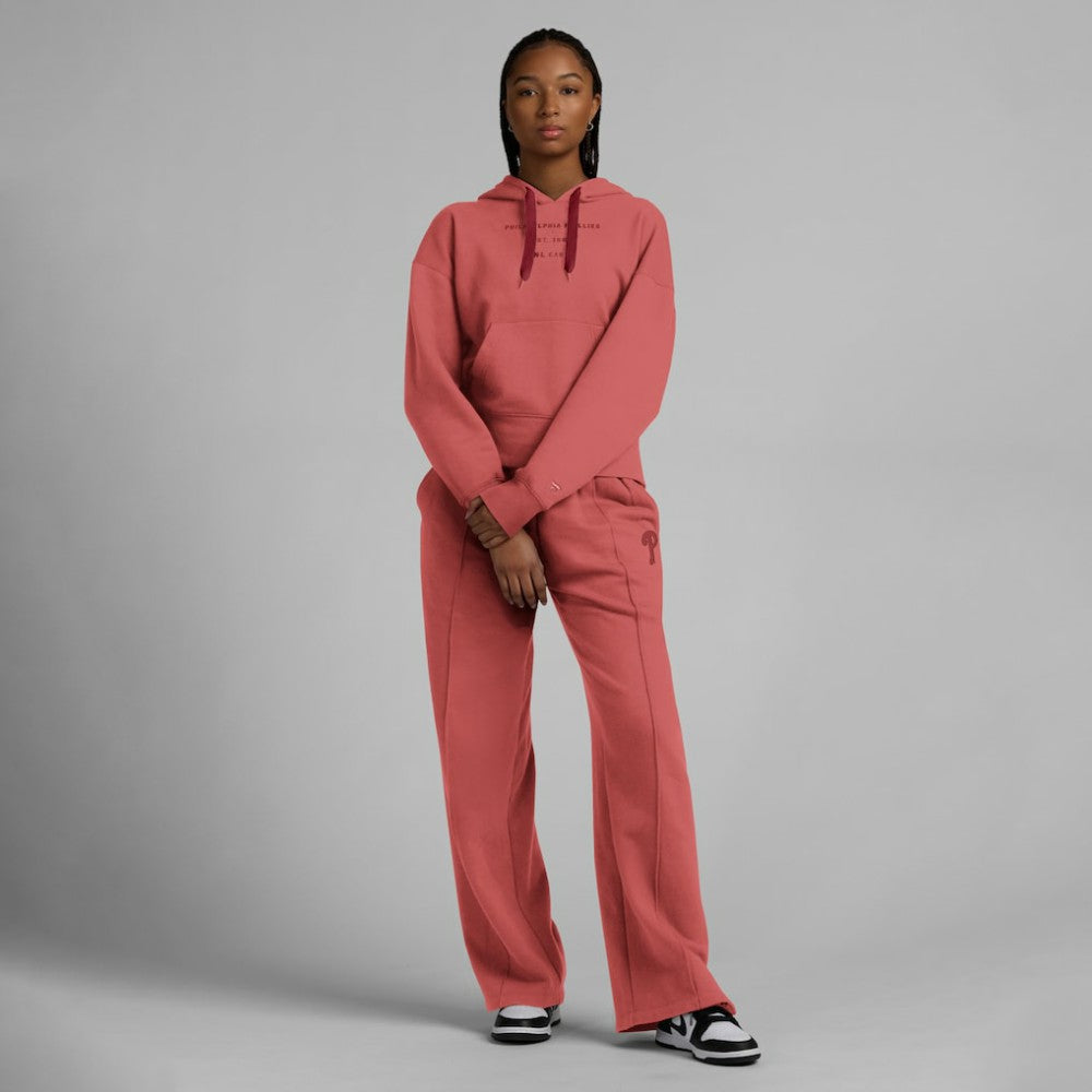 Philadelphia Phillies Fanatics Women's Elements Future Ground Subtle Tonal Pullover Hoodie - MLB