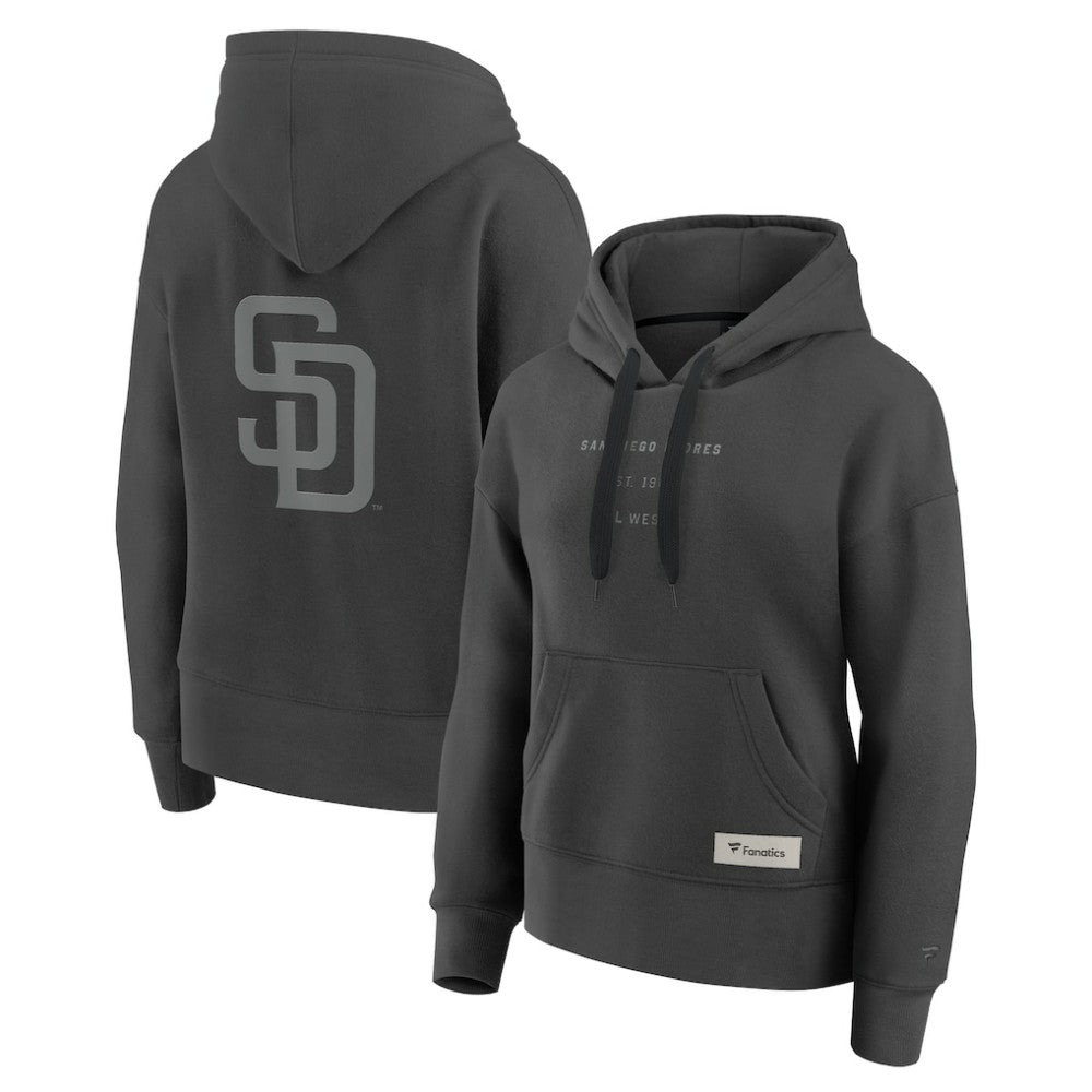 San Diego Padres Fanatics Women's Elements Future Ground Subtle Tonal Pullover Hoodie - MLB