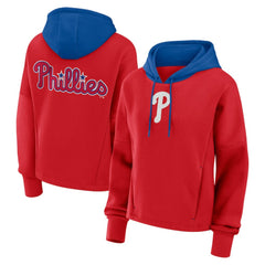 Philadelphia Phillies Fanatics Women's Oversized Legacy Favorite Spectator Pullover Hoodie - MLB