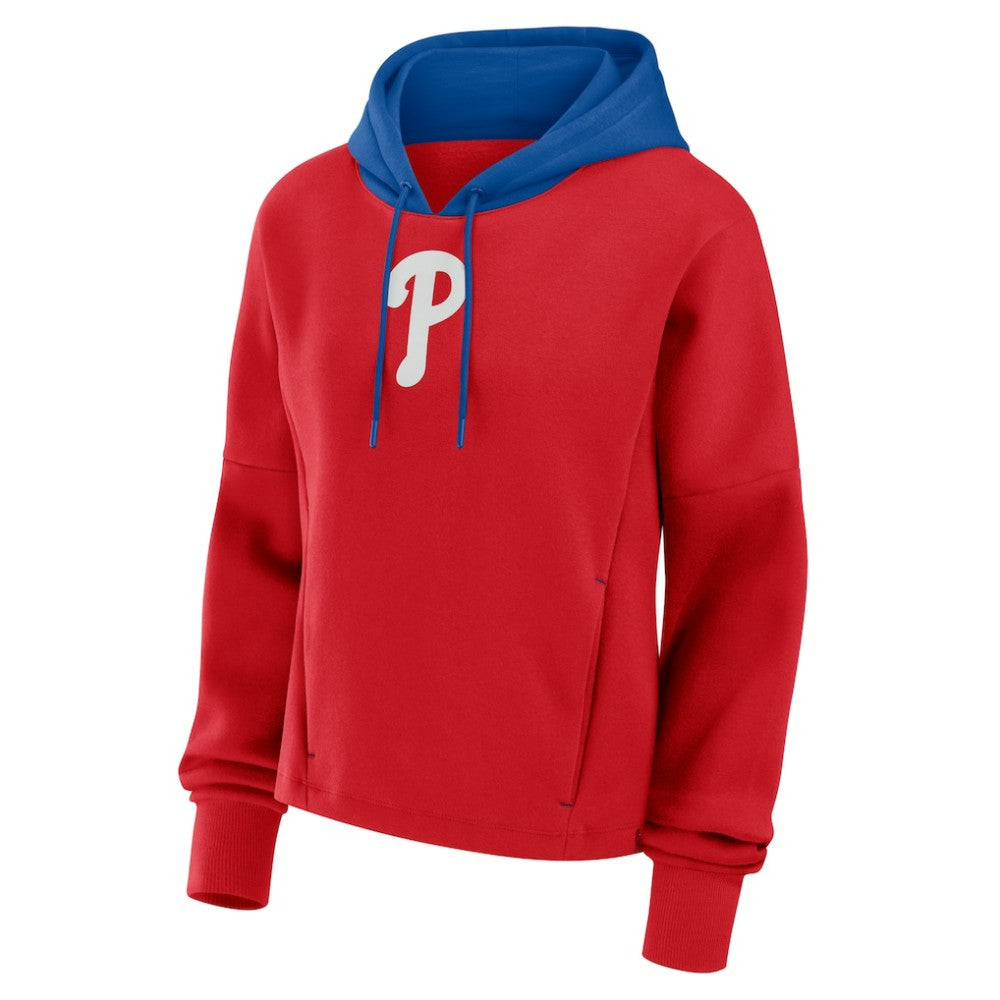 Philadelphia Phillies Fanatics Women's Oversized Legacy Favorite Spectator Pullover Hoodie - MLB