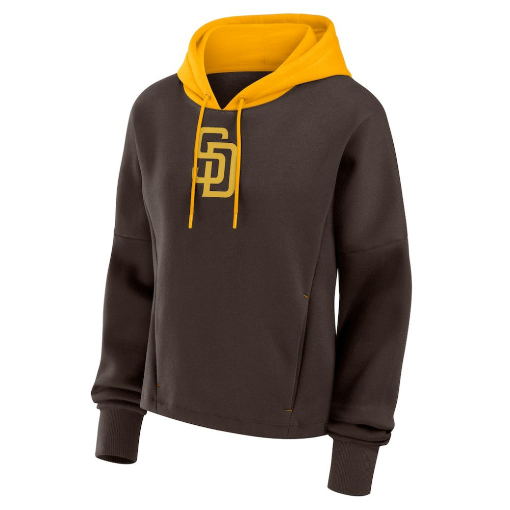 San Diego Padres Fanatics Women's Oversized Legacy Favorite Spectator Pullover Hoodie - MLB