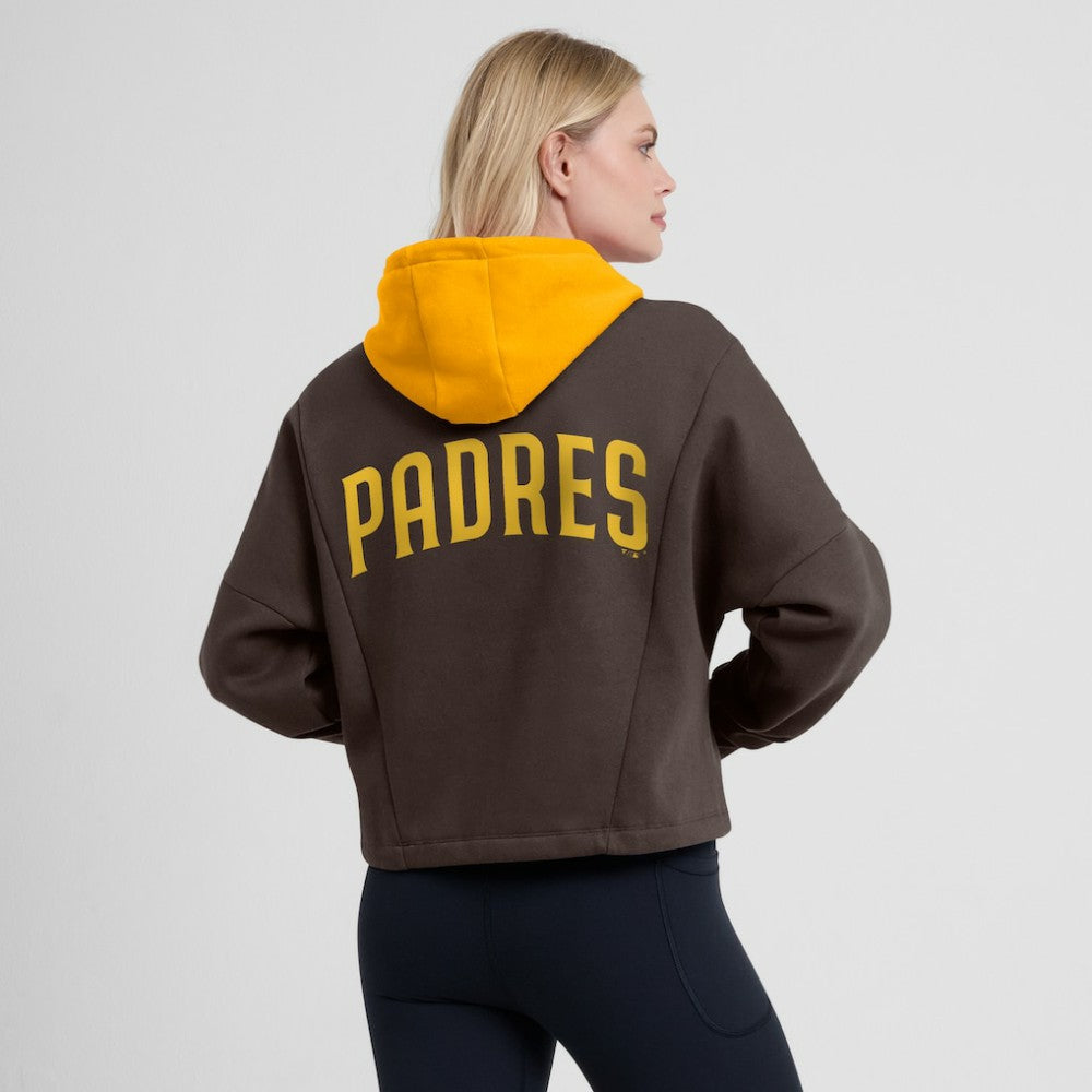 San Diego Padres Fanatics Women's Oversized Legacy Favorite Spectator Pullover Hoodie - MLB