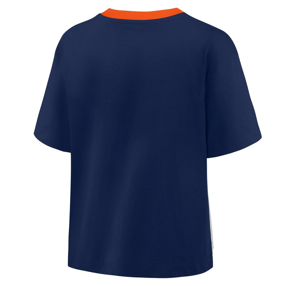 Houston Astros Fanatics Oversized Race To Win V-Neck T-Shirt - MLB