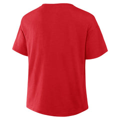 St. Louis Cardinals Fanatics Women's Fan Fave Stadium Slub Boxy T-Shirt - MLB