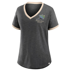 Tampa Bay Rays Fanatics Women's Binge Worthy Stadium Slub V-Neck T-Shirt - MLB