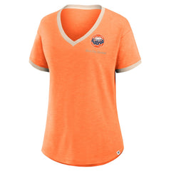 Houston Astros Fanatics Women's Binge Worthy Stadium Slub V-Neck T-Shirt - MLB