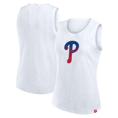 Philadelphia Phillies Fanatics Women's Activate Slub Tank Top - MLB