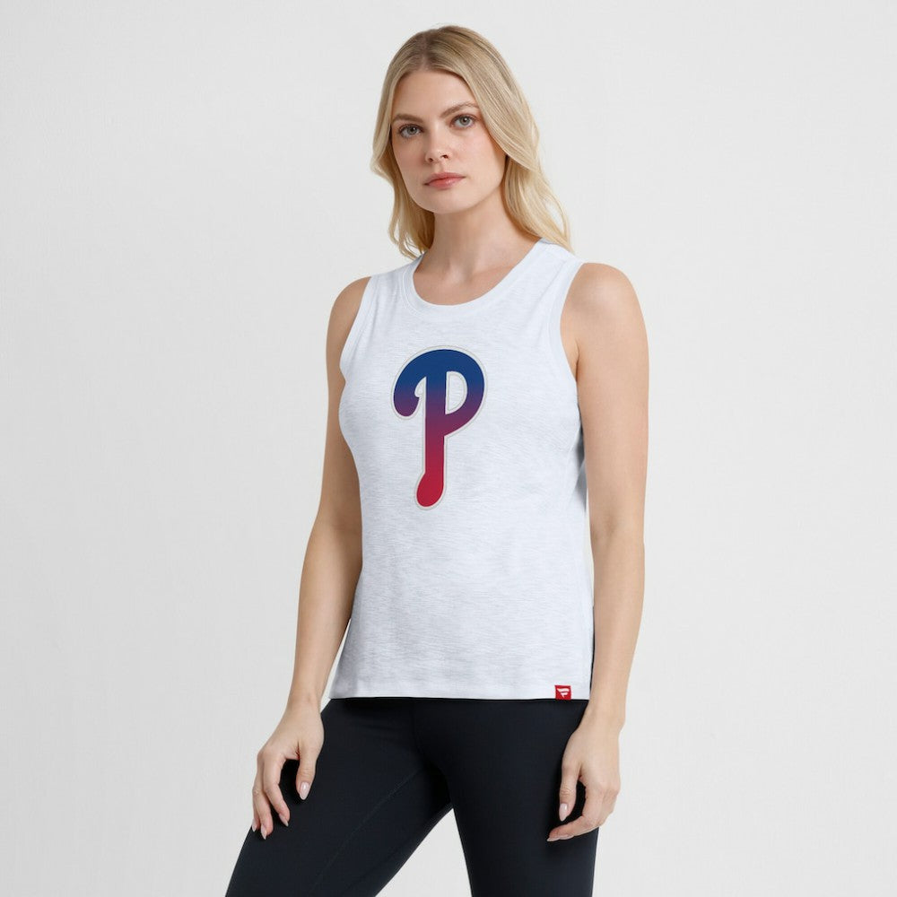 Philadelphia Phillies Fanatics Women's Activate Slub Tank Top - MLB