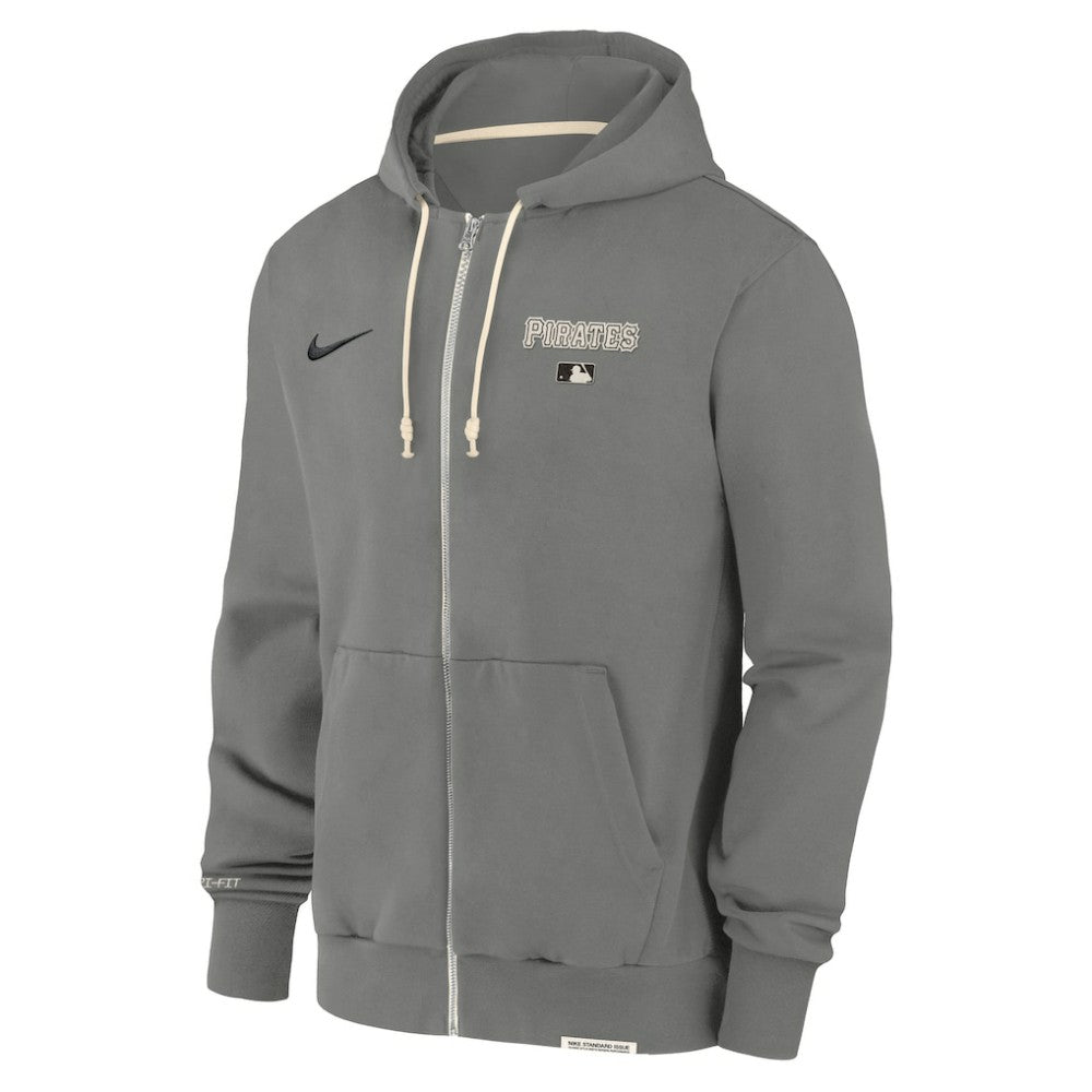 Pittsburgh Pirates Nike Authentic Collection Travel Performance Full-Zip Hoodie - MLB