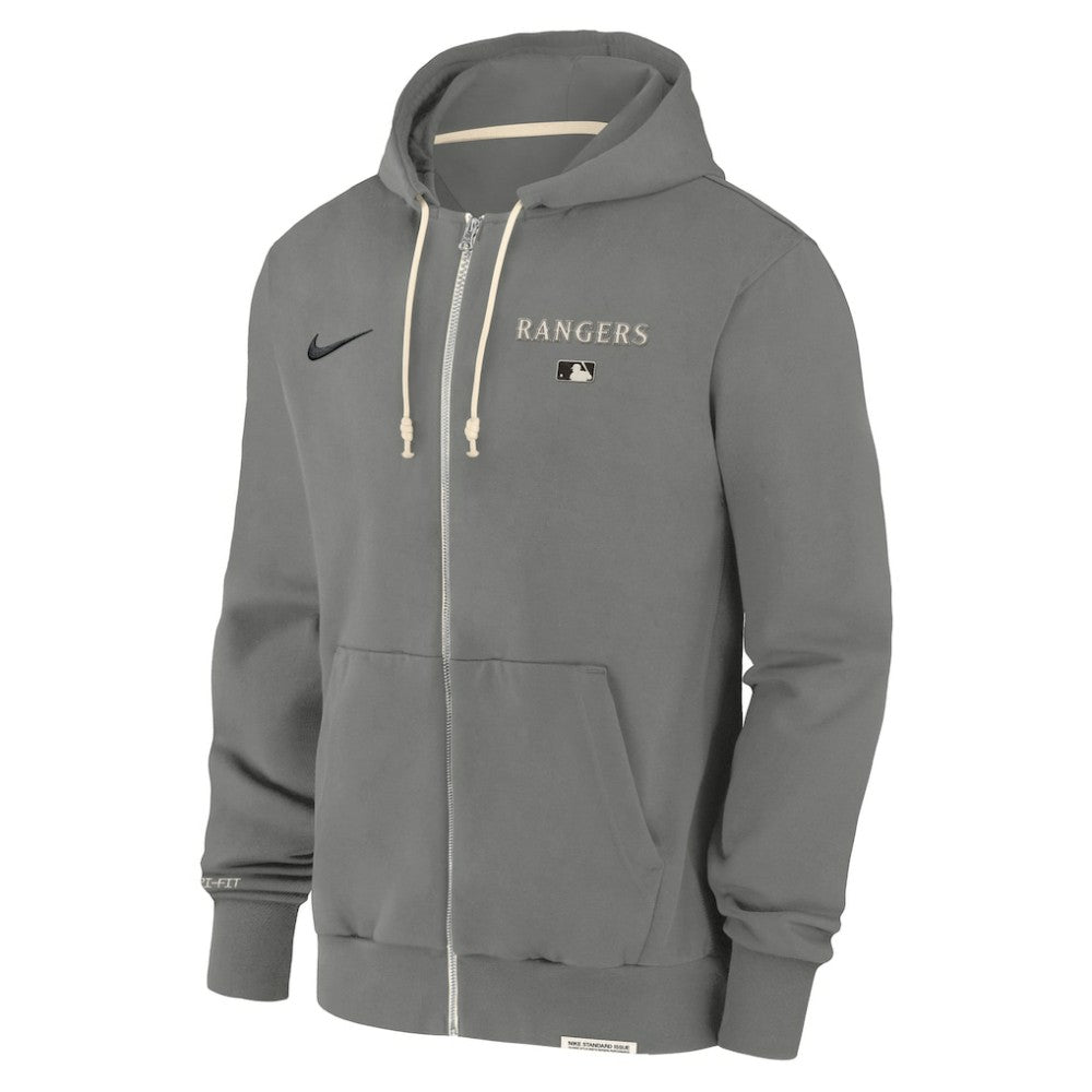 Texas Rangers Nike Authentic Collection Travel Performance Full-Zip Hoodie - MLB