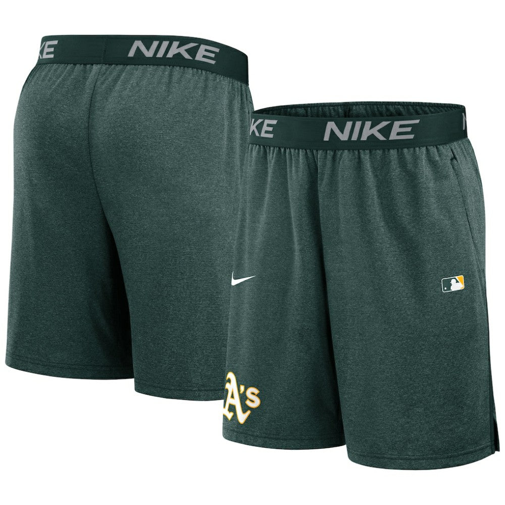 Athletics Nike Authentic Collection Performance Knit Shorts - MLB