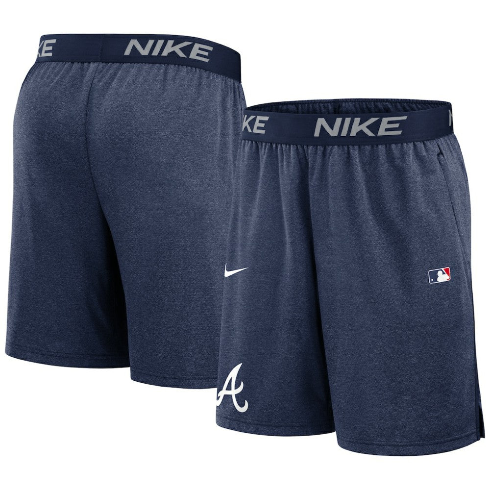 Atlanta Braves Nike Authentic Collection Performance Knit Shorts - MLB
