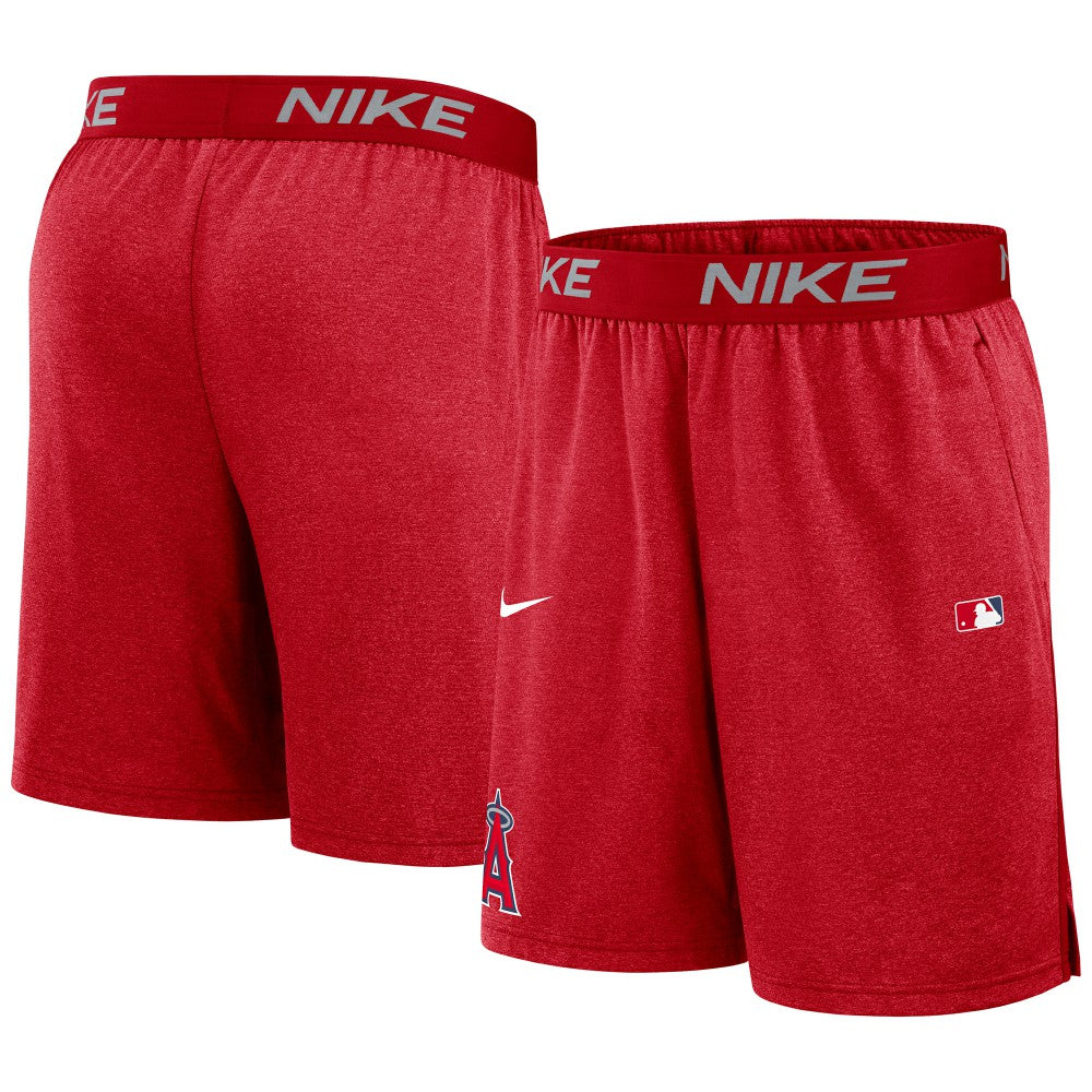 Los Angeles Angels Nike Authentic Collection Performance Knit Shorts - MLB