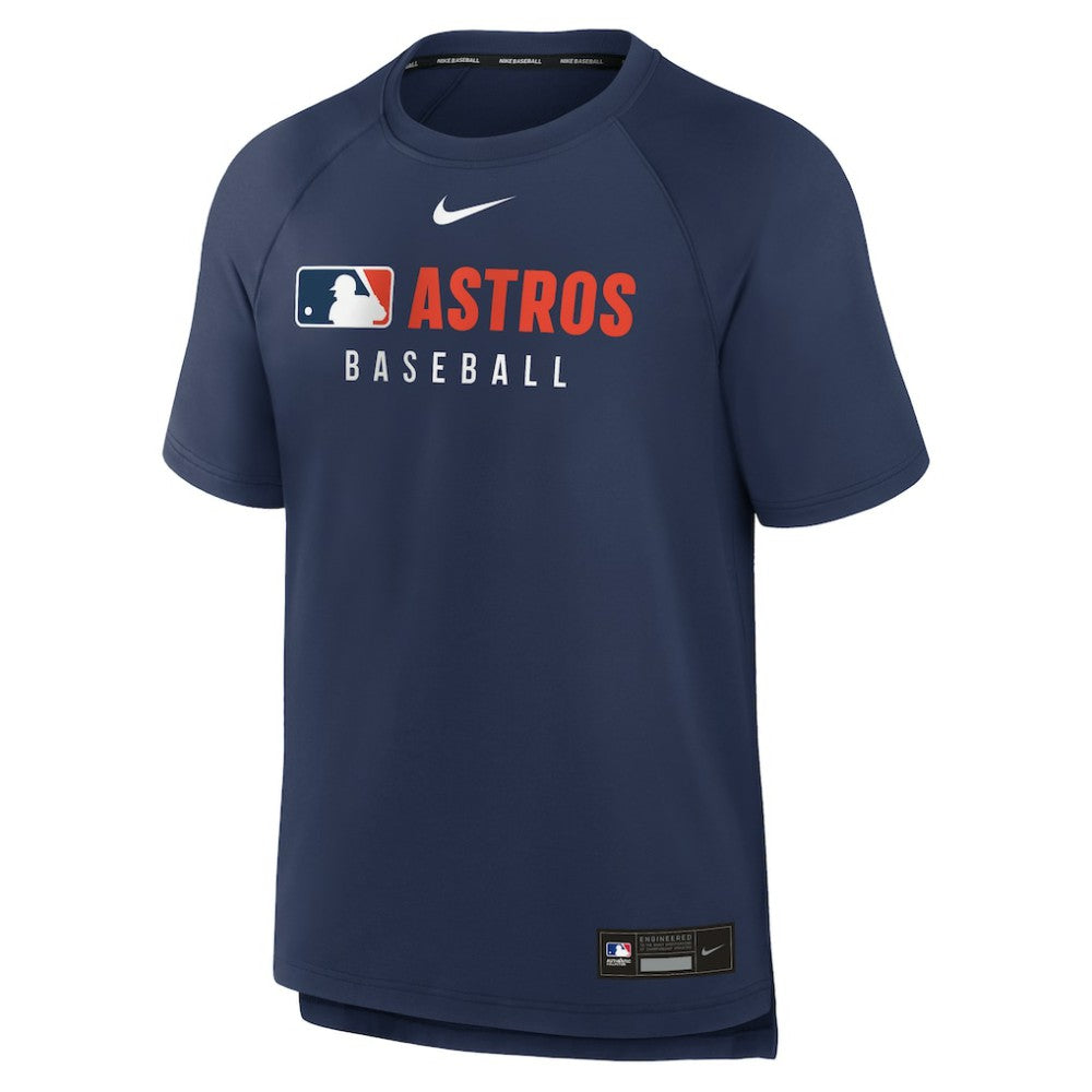Houston Astros Nike Authentic Collection Pregame Raglan Dri-FIT T-Shirt - MLB