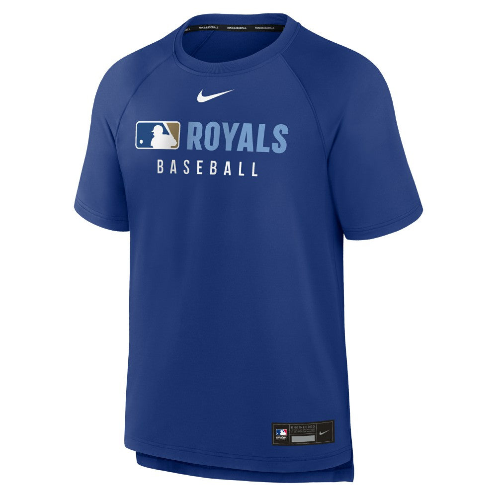 Kansas City Royals Nike Authentic Collection Pregame Raglan Dri-FIT T-Shirt - MLB