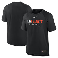 San Francisco Giants Nike Authentic Collection Pregame Raglan Dri-FIT T-Shirt - MLB